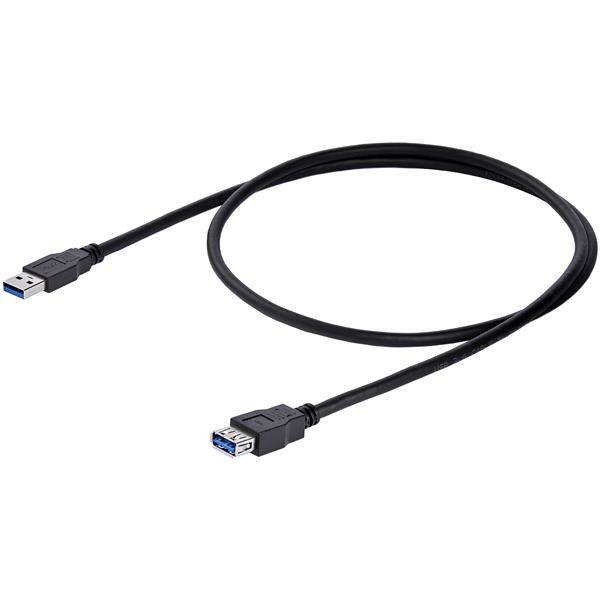 Rca Informatique - image du produit : CABLE DEXTENSION USB 3.0 1M - M/F - CABLE RALLONGE