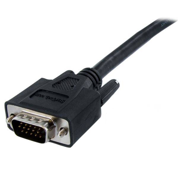 Rca Informatique - image du produit : CABLE ECRAN DVI VERS VGA - HD15 M/M - 1 M