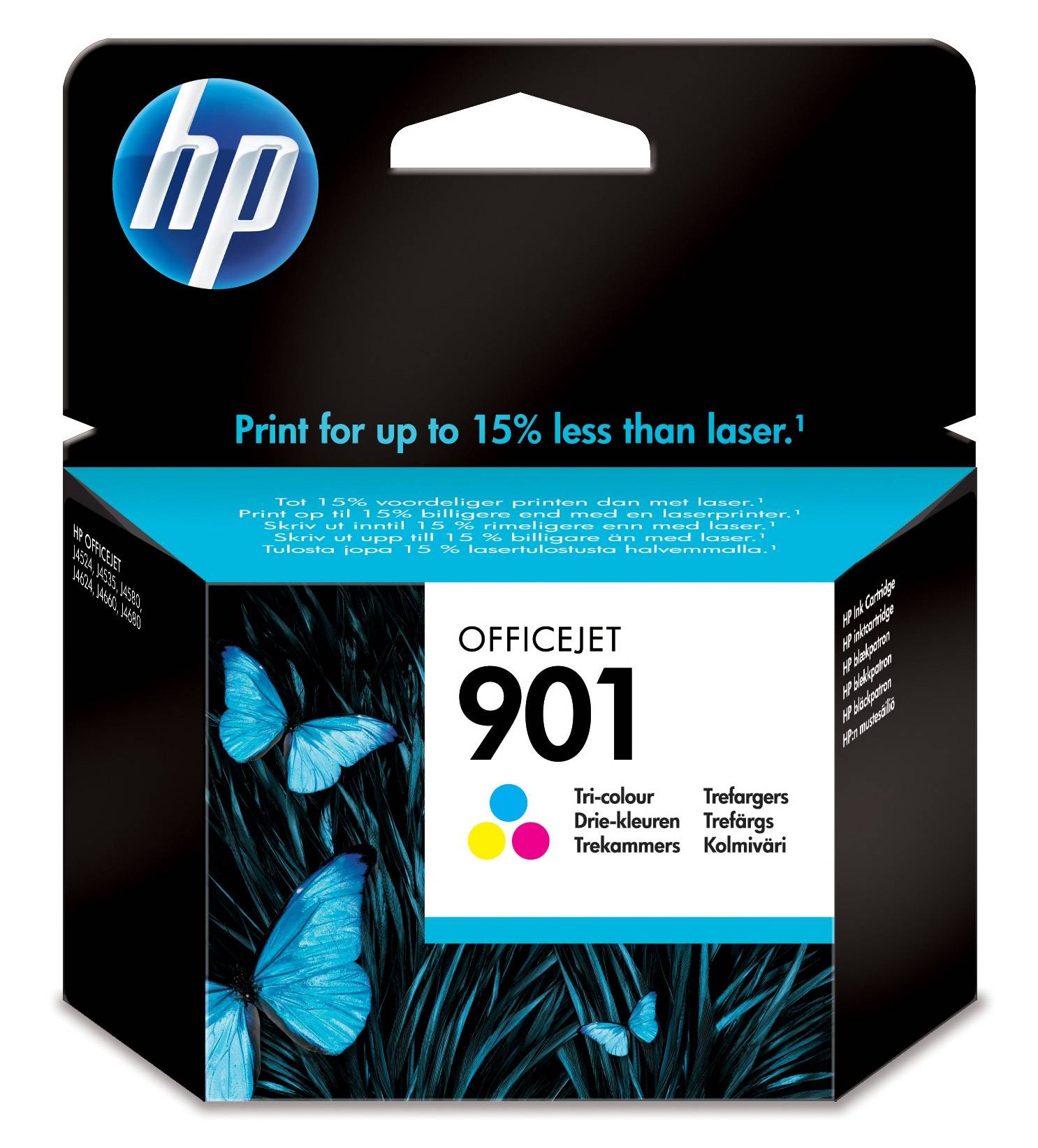 Rca Informatique - image du produit : INK CARTRIDGE NO 901 OFFICEJET DE/FR/BE/NL/UK/SE