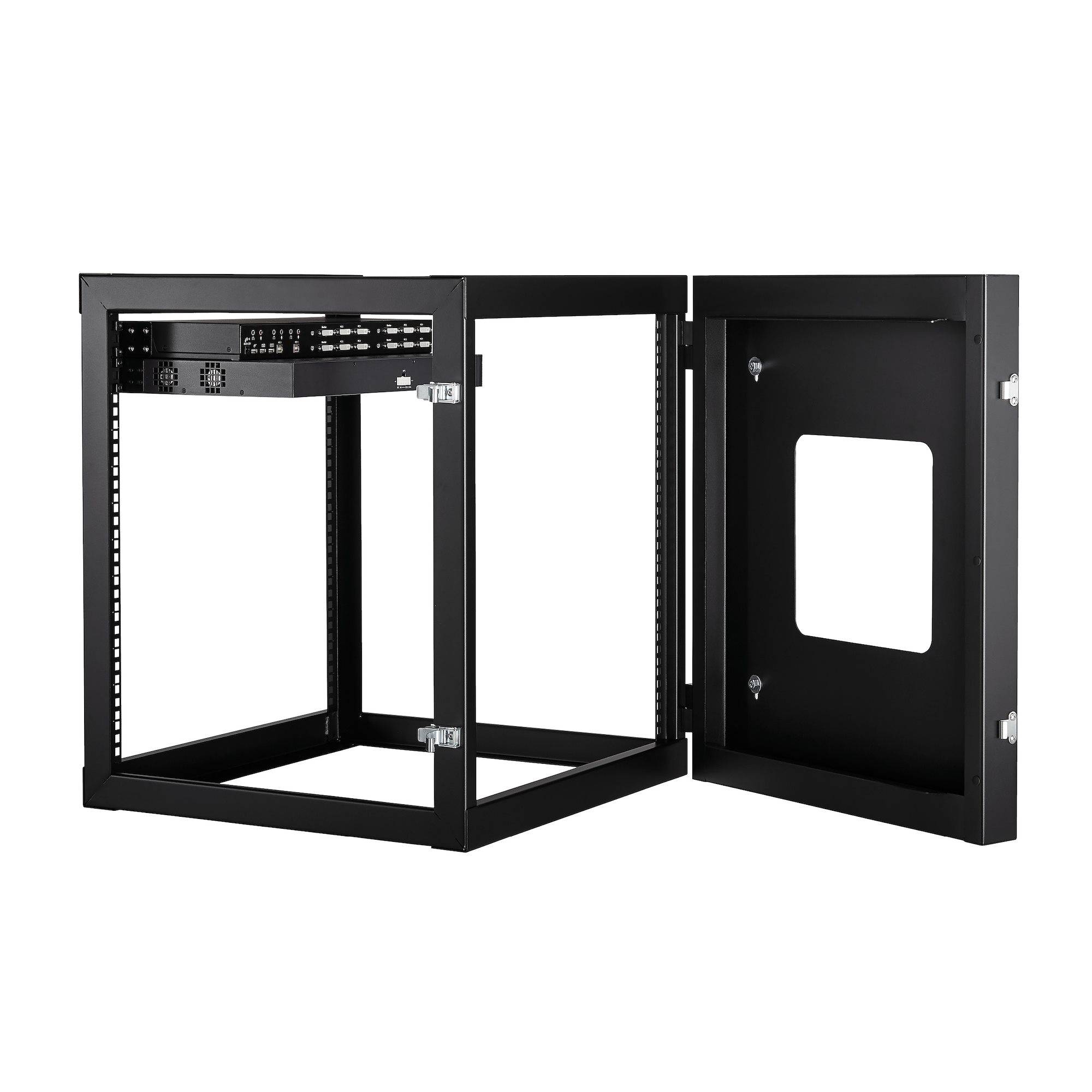 Rca Informatique - image du produit : RACK SERVEUR OUVERT A FIXATION MURALE A CHARNIERE12U 22POUCES