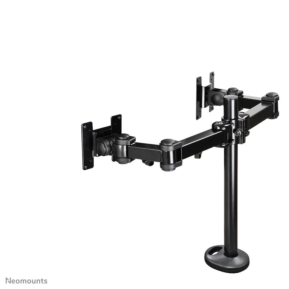 Rca Informatique - image du produit : DESK MOUNT DUAL 10-27IN BLACK .