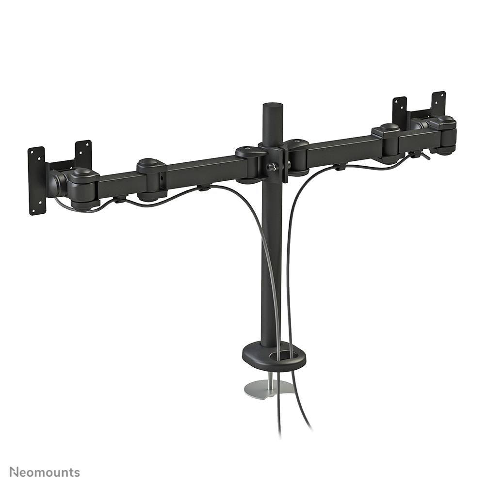 Rca Informatique - image du produit : DESK MOUNT DUAL 10-27IN BLACK .