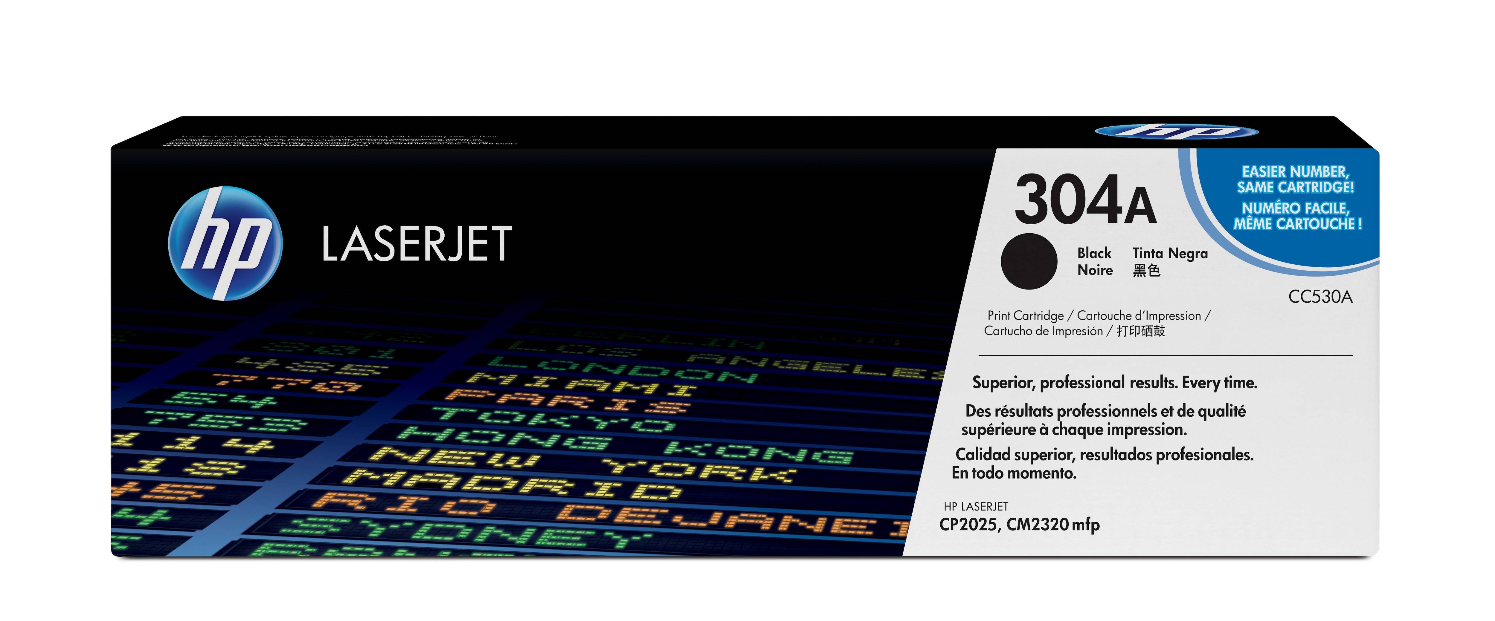 Rca Informatique - image du produit : TONER CARTRIDGE 304A BLACK FOR CLJ CM2320/CP2025