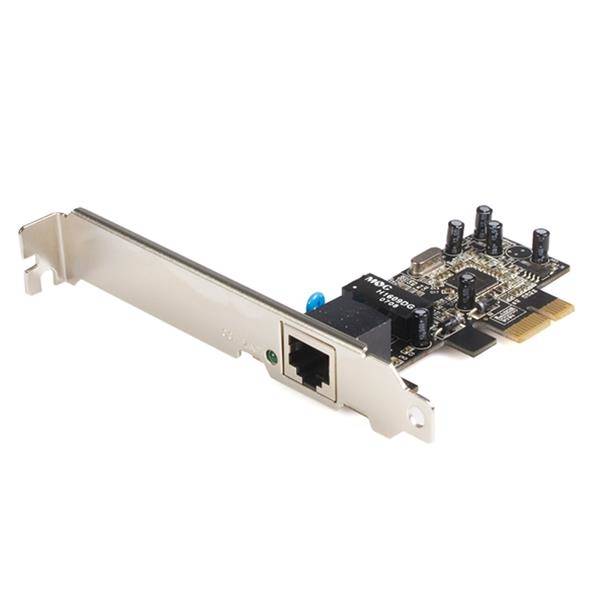 Rca Informatique - Image du produit : CARTE RESEAU ETHERNET PCI-E A 1 PORT