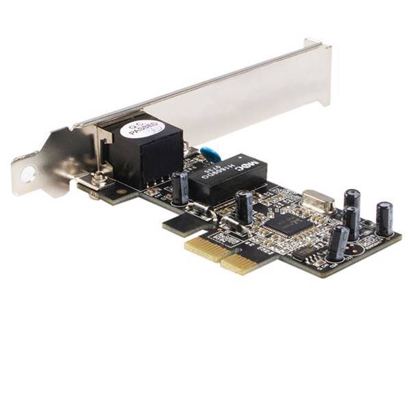 Rca Informatique - image du produit : CARTE RESEAU ETHERNET PCI-E A 1 PORT