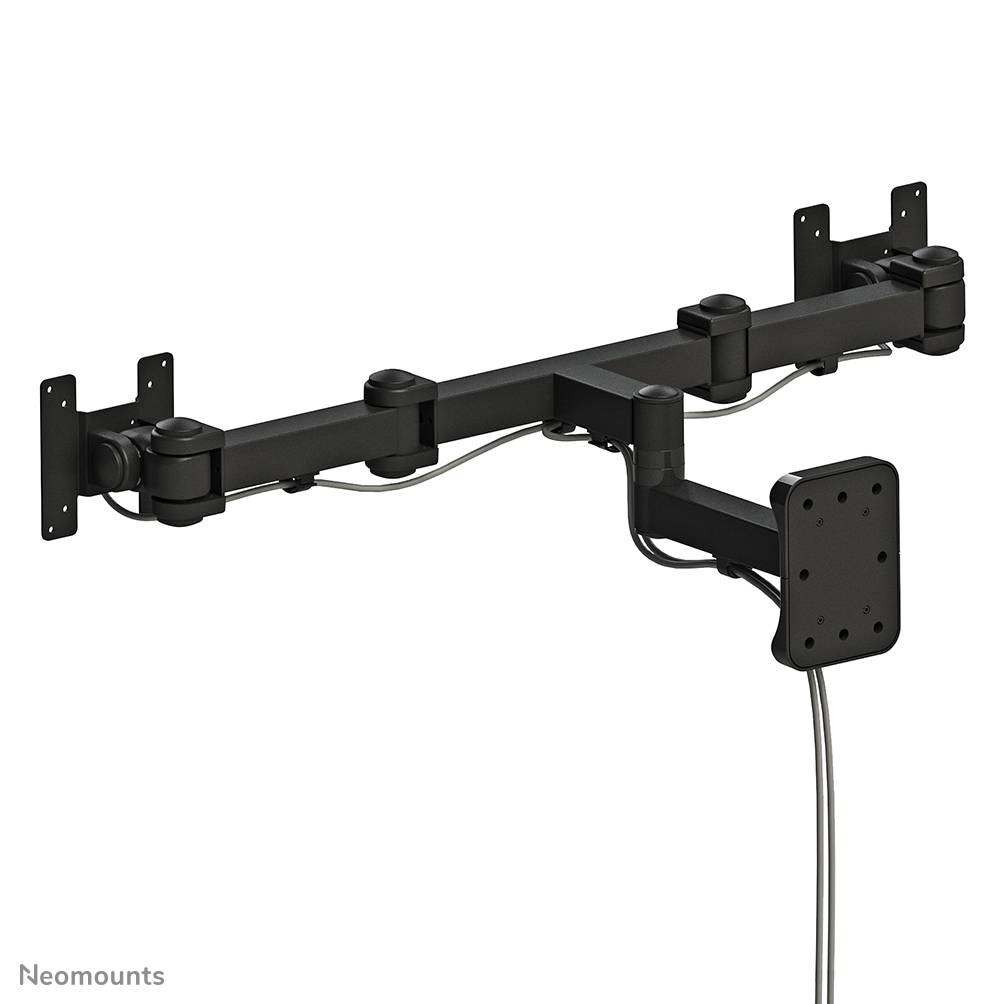 Rca Informatique - image du produit : WALL MOUNT DUAL 10-27IN FULLMOT SVR.MAX 25KG.VESA75X75TO400X400M