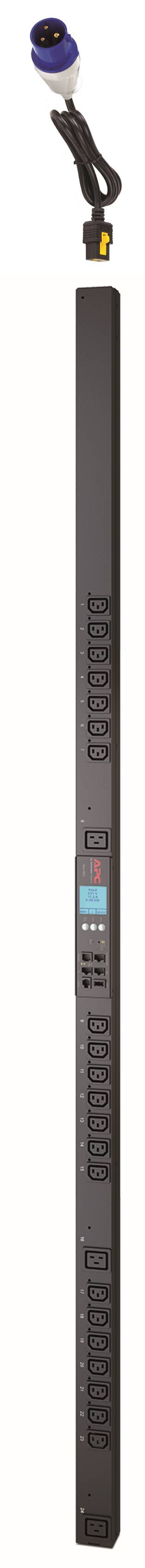 Rca Informatique - image du produit : RACK PDU 2G METERED ZEROU 16A 230V 21XC13 3XC19