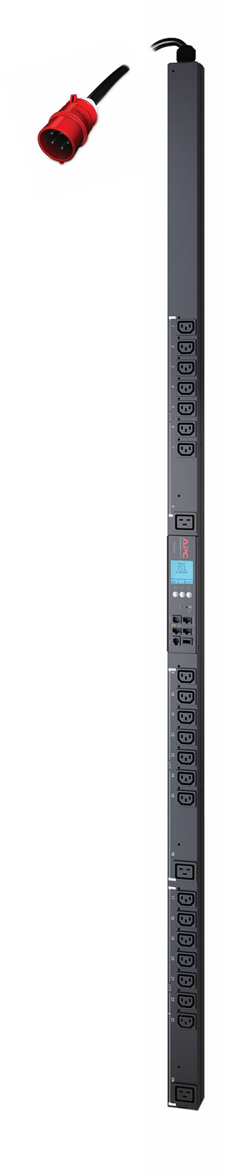 Rca Informatique - image du produit : RACK PDU 2G METERED ZEROU 11.0KW 230V 18XC13 6XC19