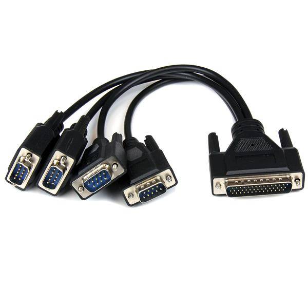 Rca Informatique - image du produit : 4PORT DUAL PROFILE PCI EXPRESS RS232 RS422 RS485 SERIAL CARD