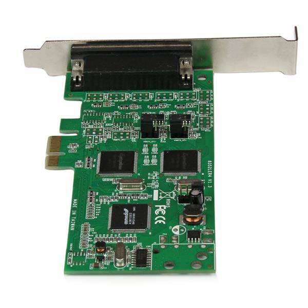 Rca Informatique - image du produit : 4PORT DUAL PROFILE PCI EXPRESS RS232 RS422 RS485 SERIAL CARD