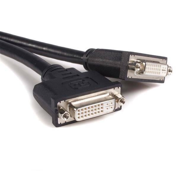 Rca Informatique - image du produit : CABLE DMS 59 DE 20CM M/F DOUBLE DVI