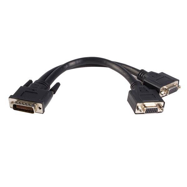 Rca Informatique - Image du produit : CABLE DOUBLE LFH 59 M/F VGA DMS 59 - 20CM