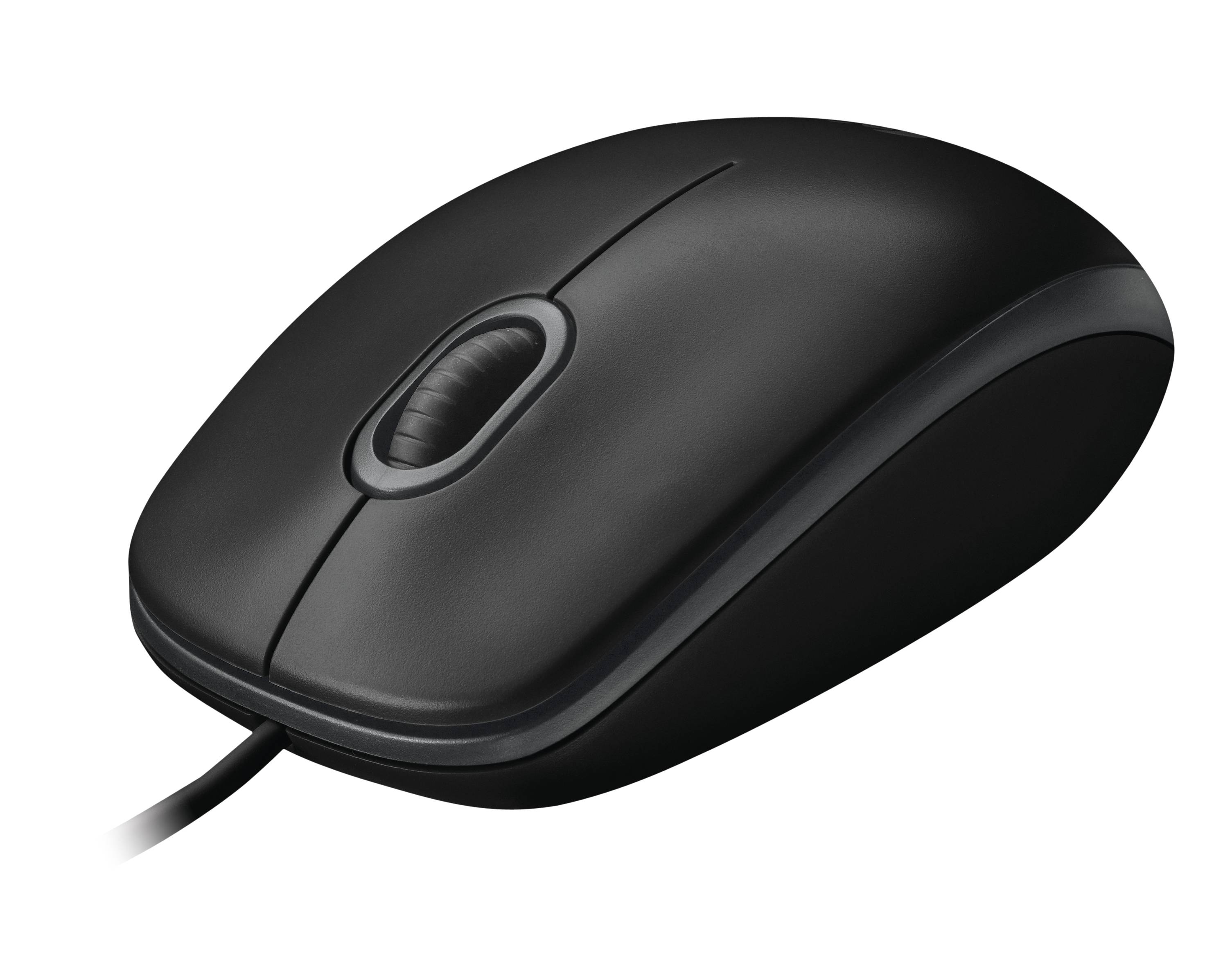 Rca Informatique - image du produit : SOURIS OPTIQUE FILAIRE B100 NOIR BUSINESS 800DPI