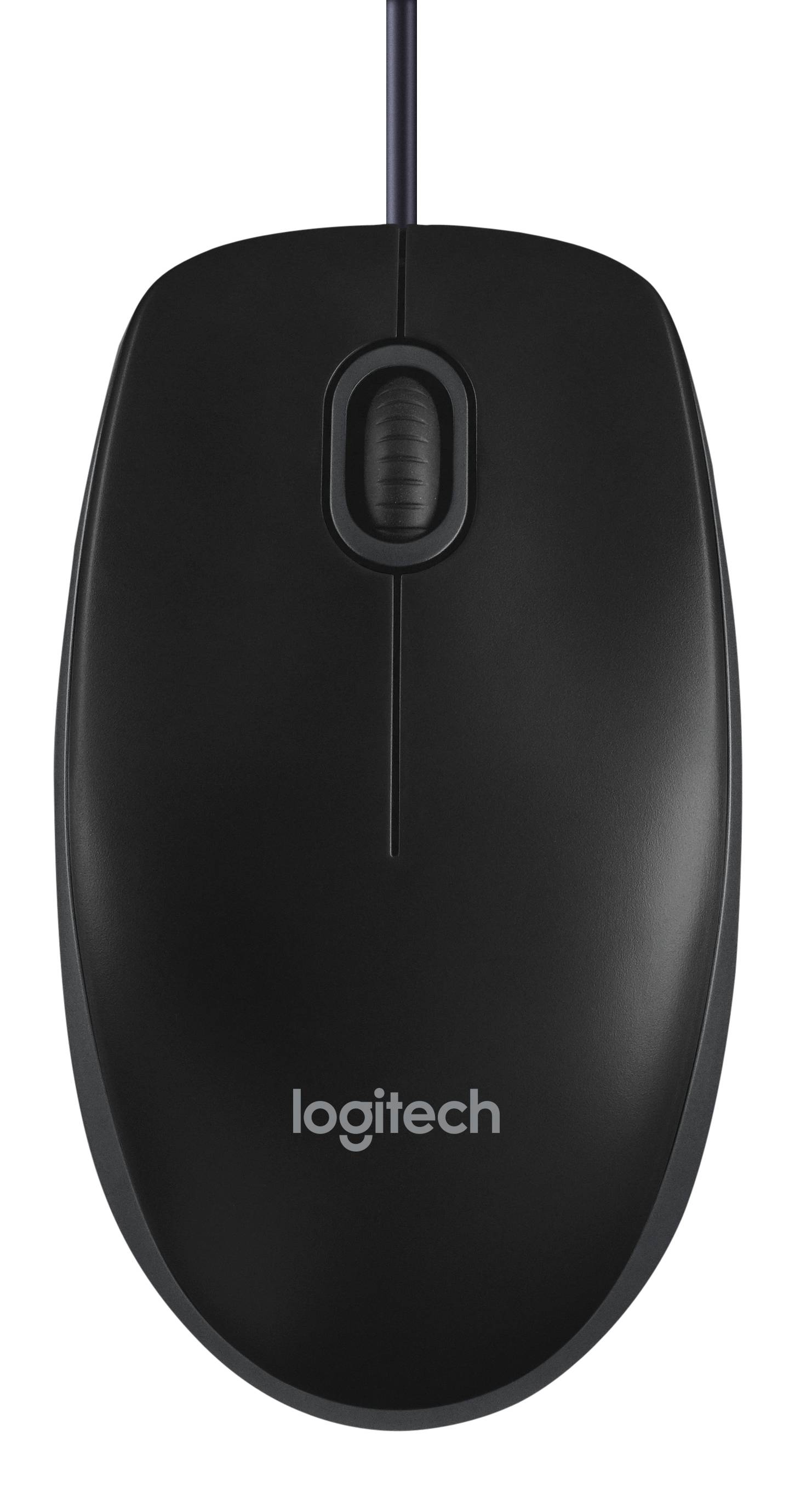 Rca Informatique - image du produit : SOURIS OPTIQUE FILAIRE B100 NOIR BUSINESS 800DPI