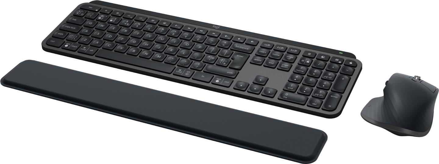 Rca Informatique - image du produit : MX KEYS S COMBO - GRAPHITE - UK - BT - N/A - INTNL-973