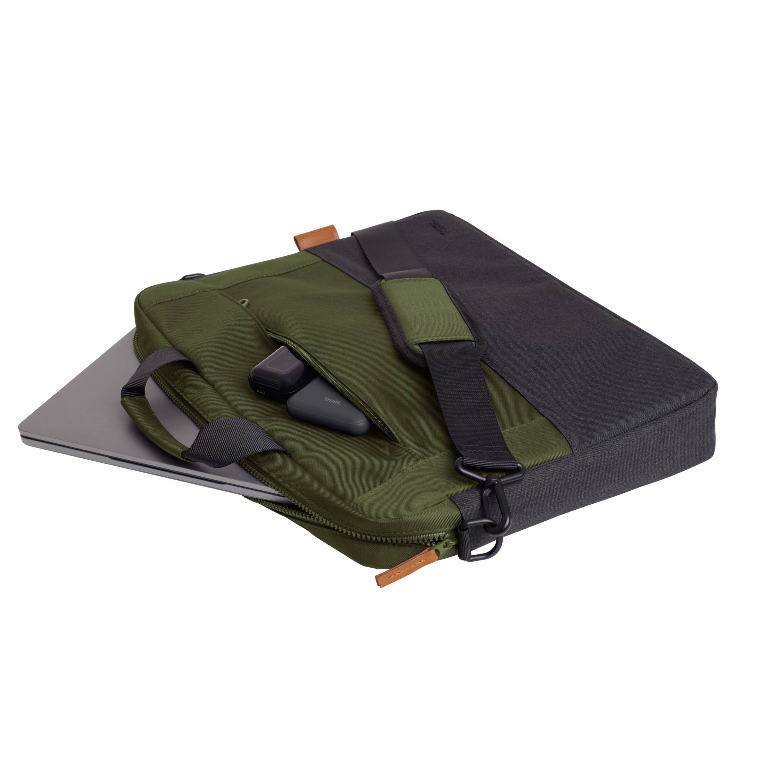 Rca Informatique - image du produit : LISBOA 16IN LAPTOP CARRY BAG GREEN