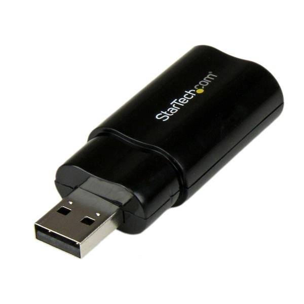 Rca Informatique - image du produit : ADAPTATEUR USB CARTE SON VERS AUDIO STEREO