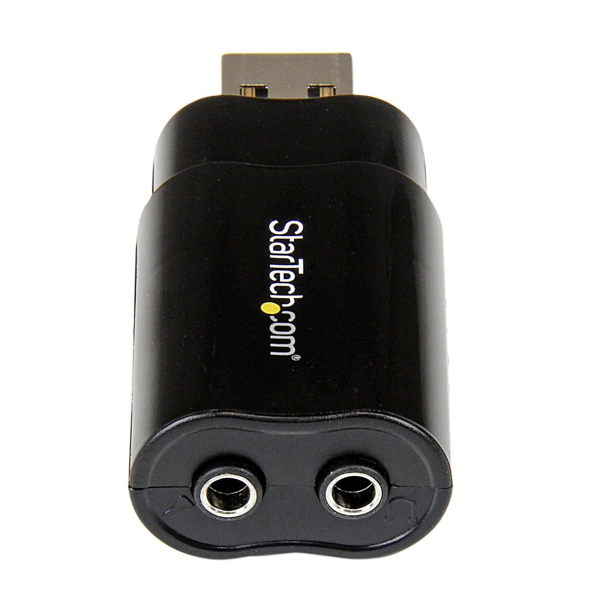 Rca Informatique - image du produit : ADAPTATEUR USB CARTE SON VERS AUDIO STEREO