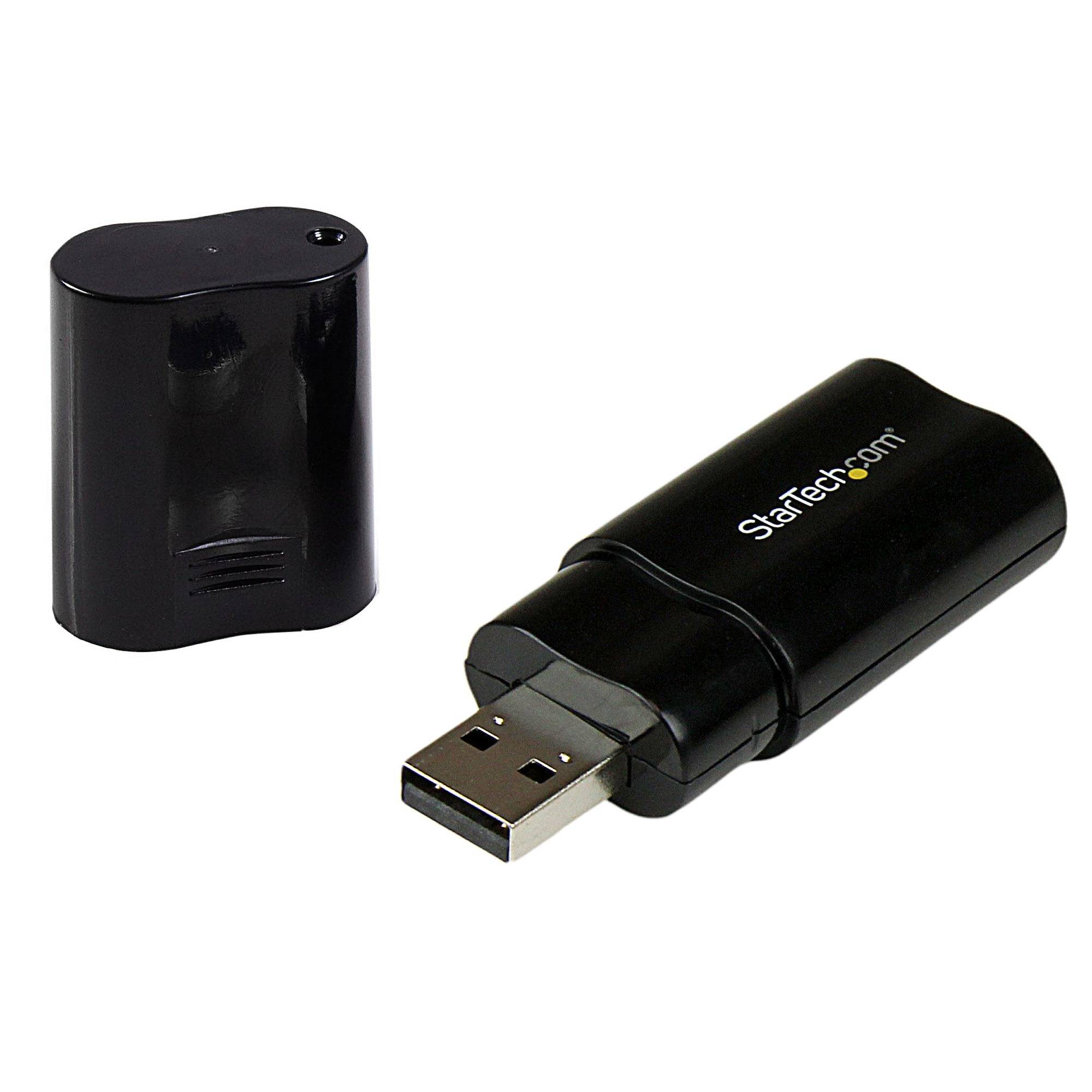 Rca Informatique - image du produit : ADAPTATEUR USB CARTE SON VERS AUDIO STEREO