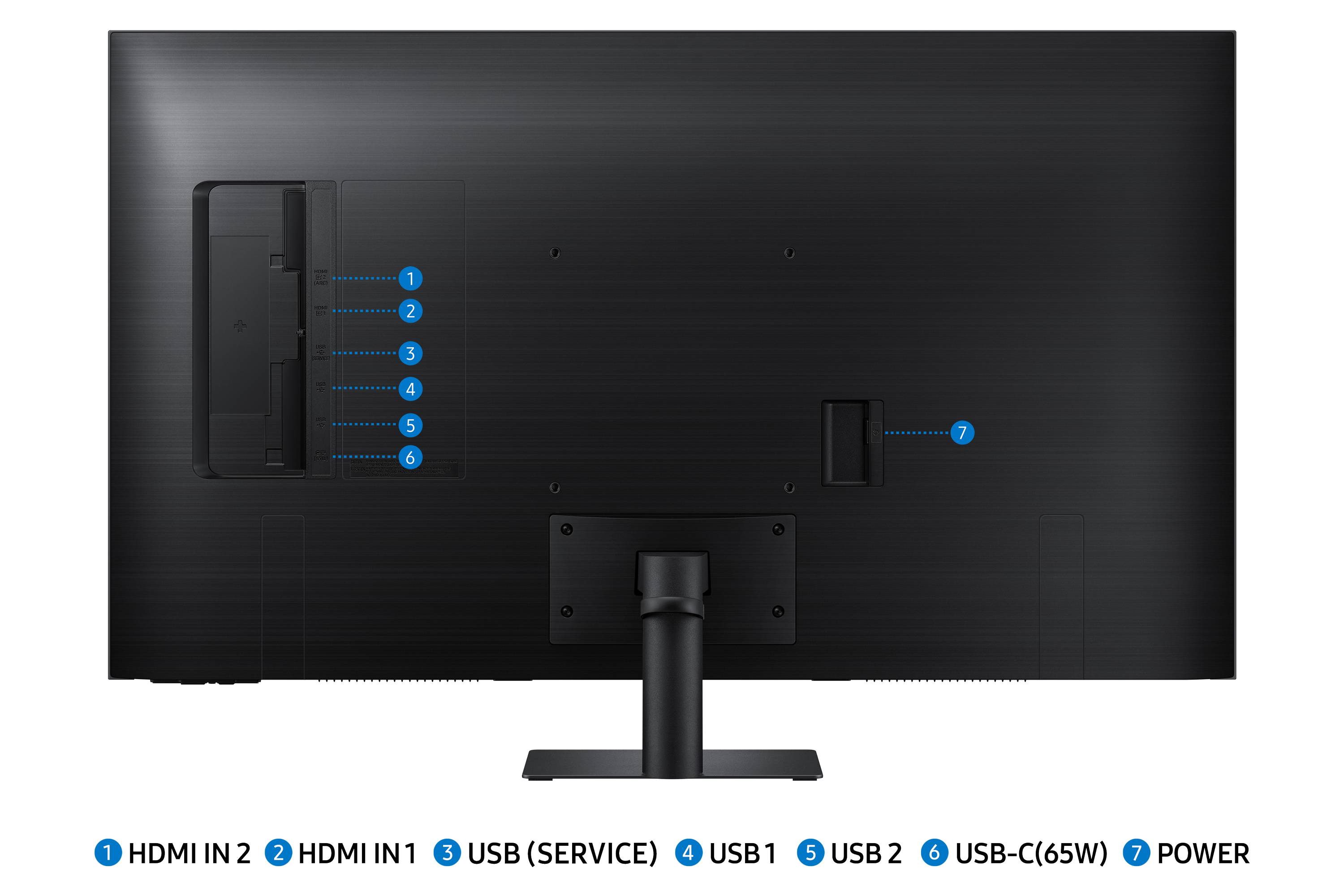 Rca Informatique - image du produit : MONITOR M7 - DM700 43IN UHD 4K 3840X2160 4MS 5000:1 HDMI