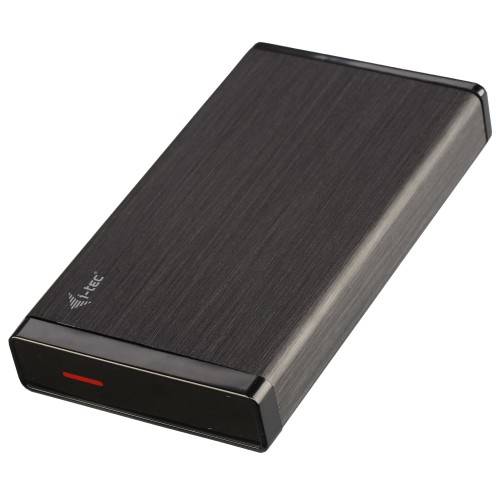 Rca Informatique - image du produit : I-TEC USB 3.0 CASE HDD SSD ALU EXT 3.5IN SATA I II III BLACK