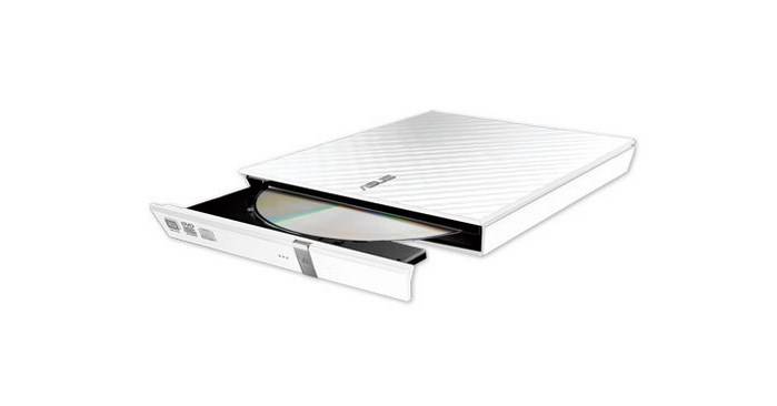 Rca Informatique - Image du produit : SDRW-08D2S-U LITE WHITE EXTERNAL 8X SLIM DVD RECORDER