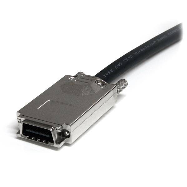 Rca Informatique - image du produit : CABLE INFINIBAND SFF-8470 2M - CABLE SAS EXTERNE SFF-8470 2 M