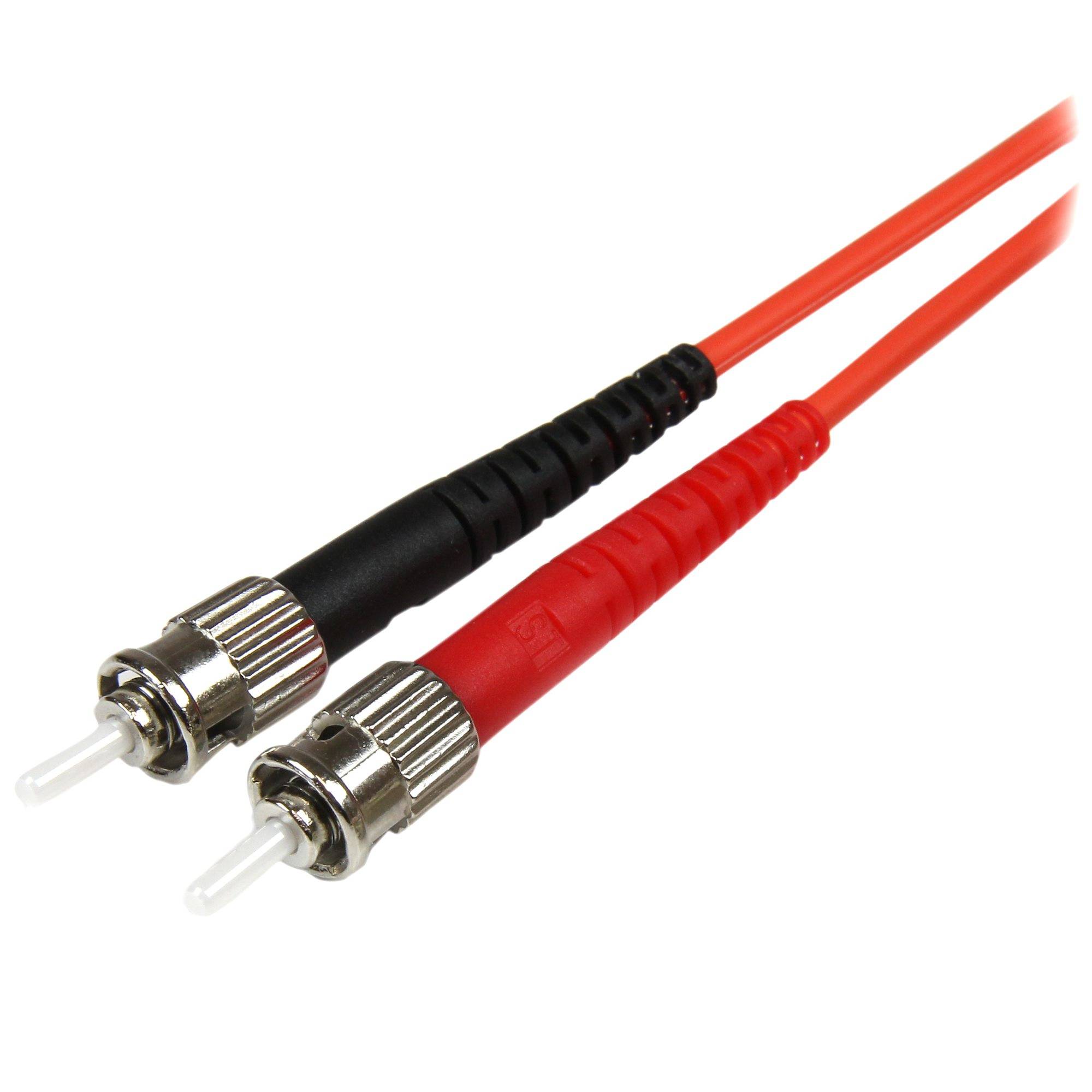 Rca Informatique - image du produit : 1M MULTIMODE DUPLEX LC/ST FIBER OPTIC PATCH CABLE - 50/125