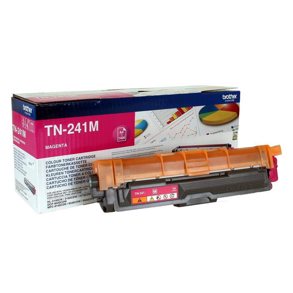 Rca Informatique - Image du produit : TN-241M TONER MAGENTA 1400 PG F/HL3140/3150/3170 MFC9140CDN