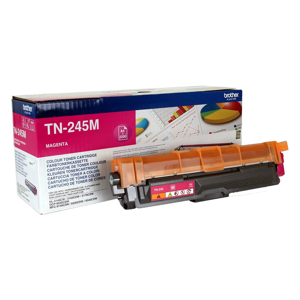 Rca Informatique - Image du produit : TN-245M TONER MAGENTA 2200 PG F/HL3140/3150/3170 MFC9140CDN