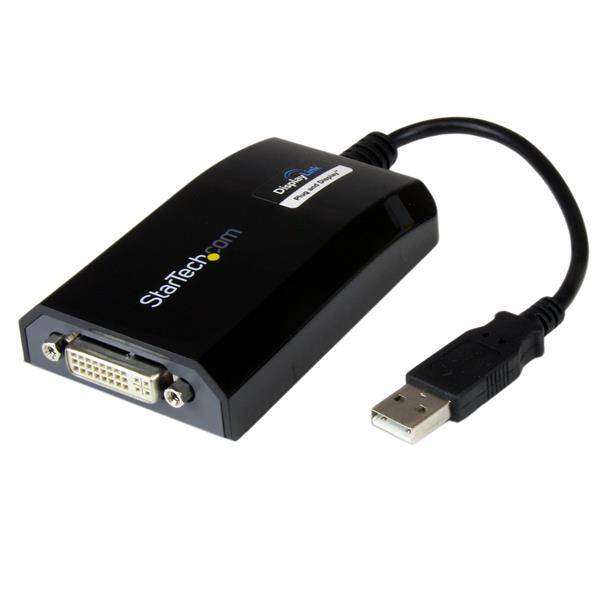 Rca Informatique - Image du produit : ADAPTATEUR VIDEO CARTE GRAPHIQUE EXTERNE USB VERS DVI