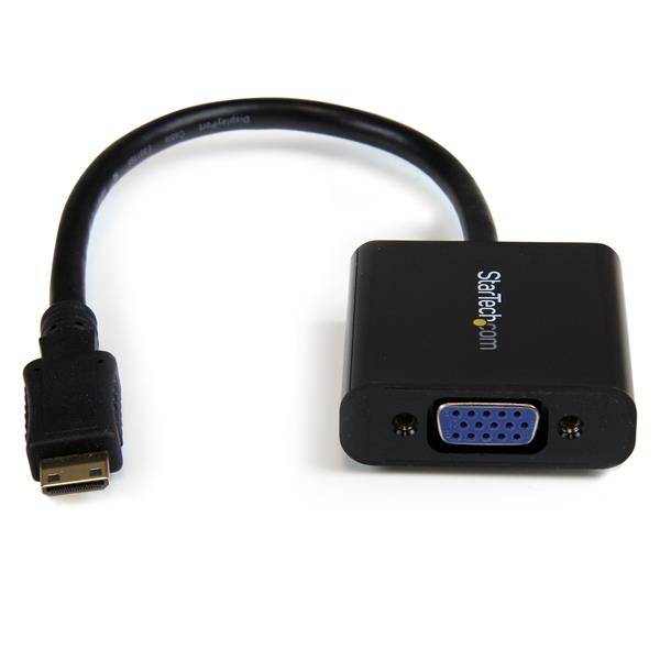 Rca Informatique - Image du produit : MINI HDMI MALE TO VGA FEMALE ADAPTER CONVERTER - 1920X1080