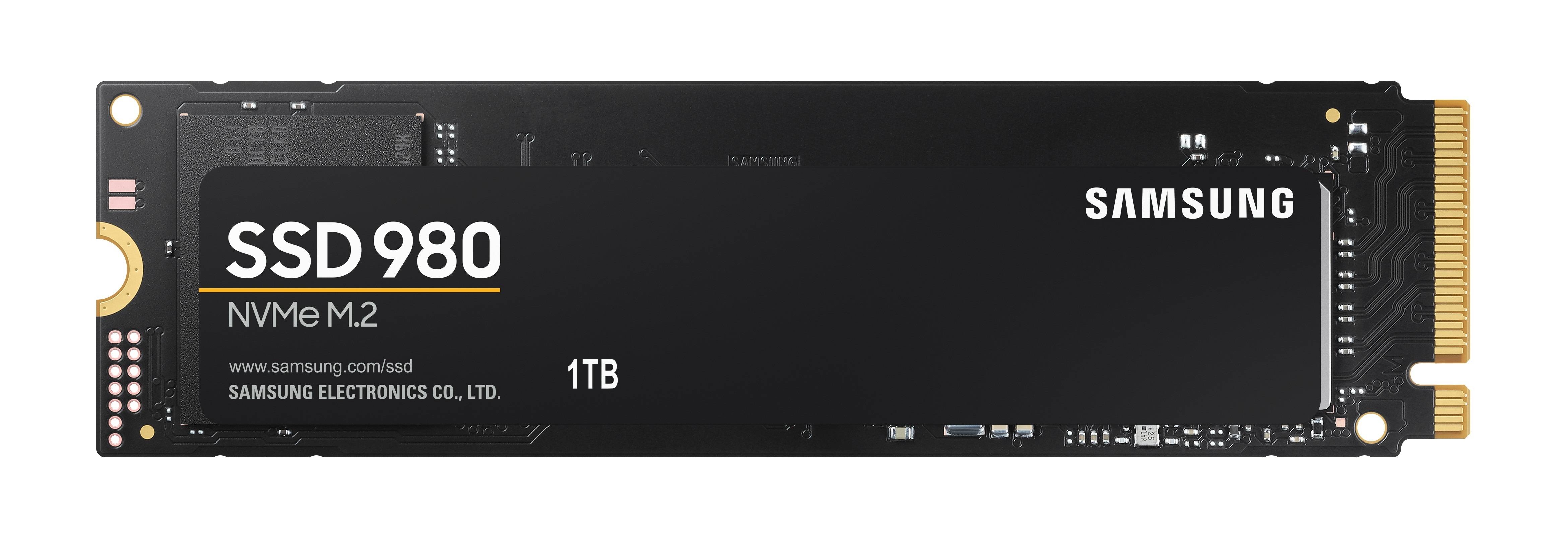 Rca Informatique - image du produit : SSD 980 NVME 1TB M.2 2280 PCIE 3.0 X4