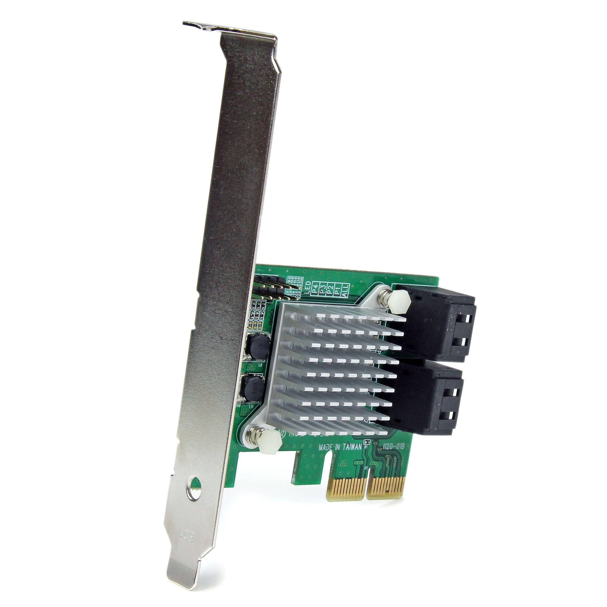 Rca Informatique - image du produit : CARTE CONTROLEUR PCI EXPRESS RAID SATA 6 GB/S 4 PORTS