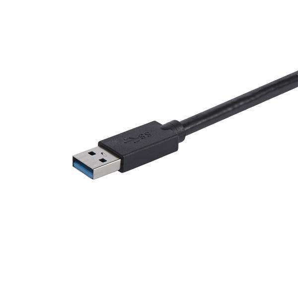 Rca Informatique - image du produit : USB 3 TO DVI EXTERNAL GRAPHICS ADAPTER WITH 1-PORT USB HUB