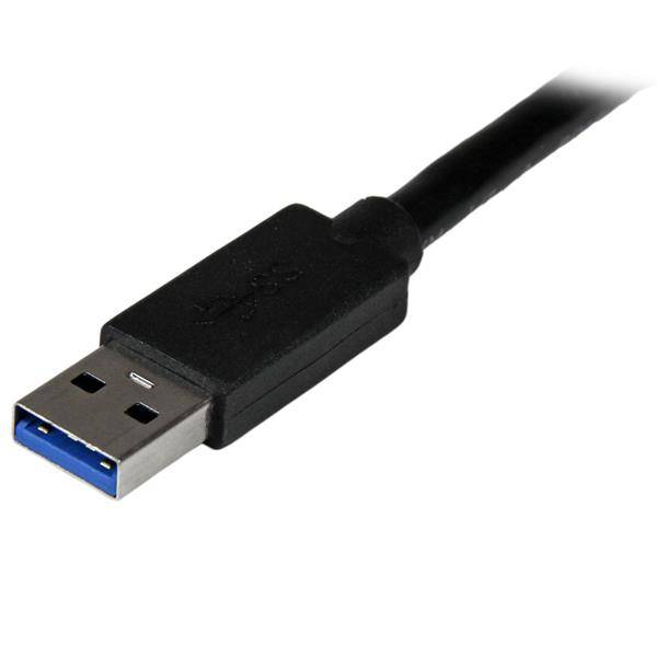 Rca Informatique - image du produit : ADAPTATEUR VIDEO USB 3.0 VERS HDMI AVEC HUB USB 3