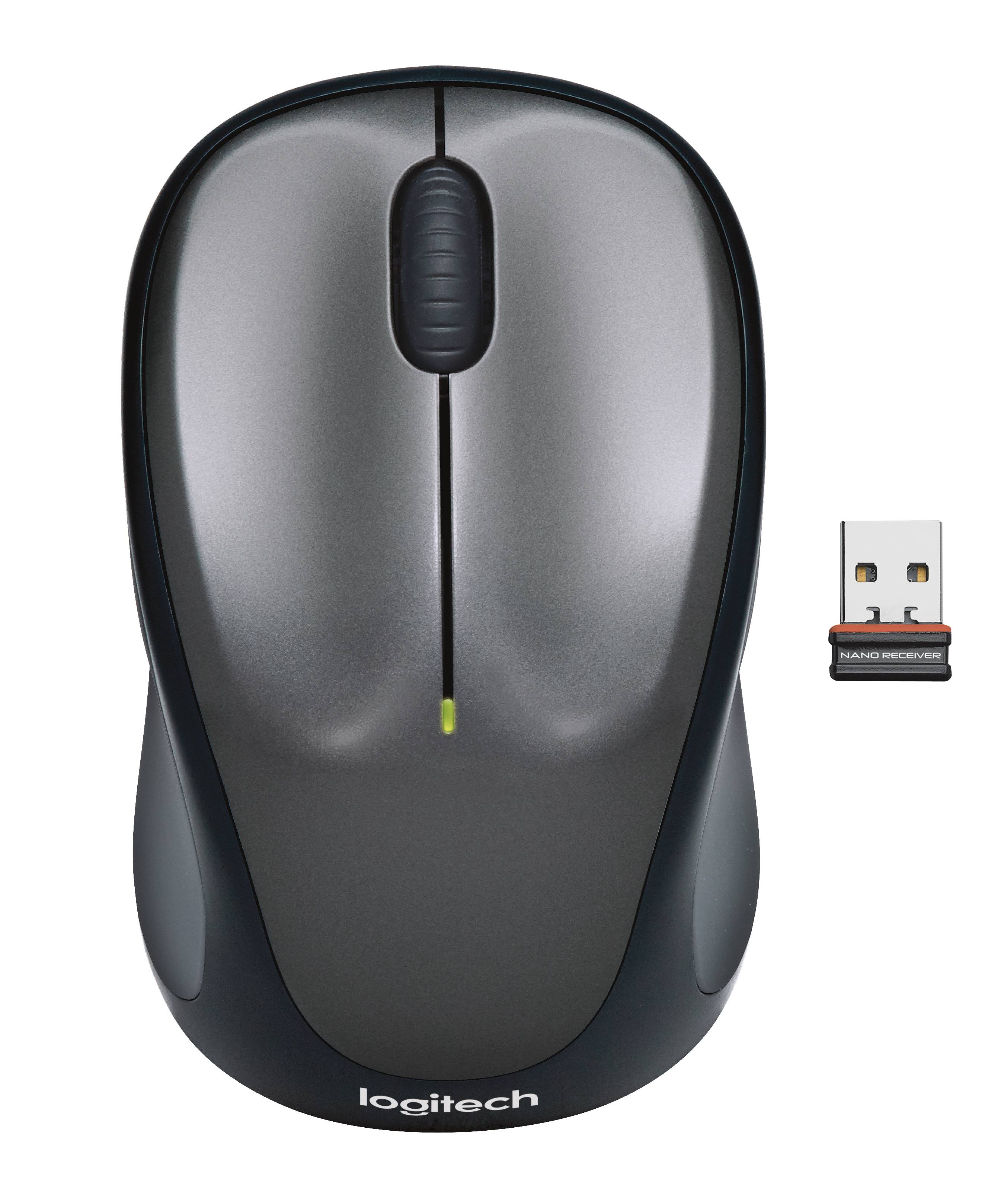 Rca Informatique - image du produit : SOURIS OPTIQUE SANS FIL M235 GRIS  2.4GHZ - 1000 DPI