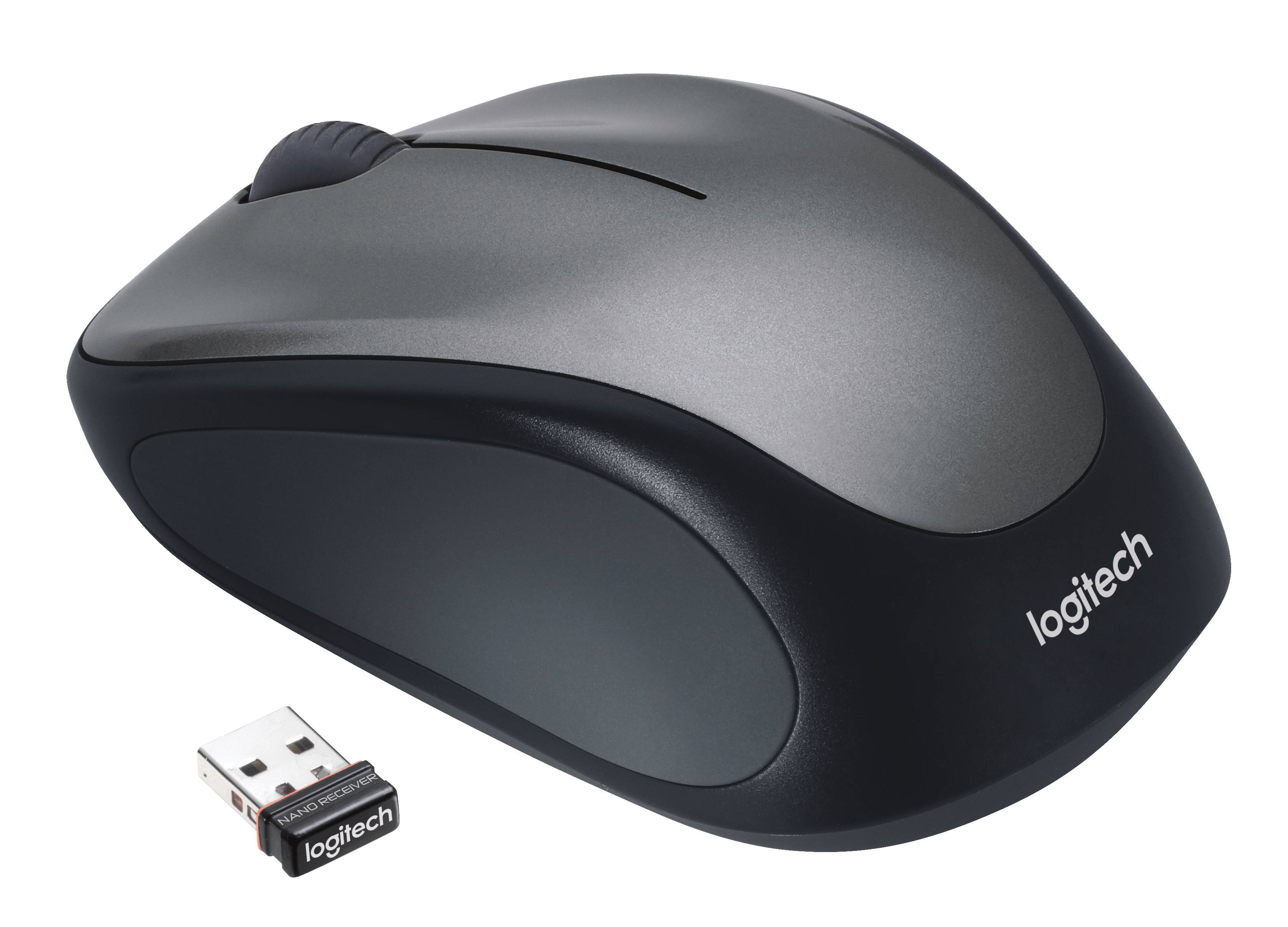 Rca Informatique - image du produit : SOURIS OPTIQUE SANS FIL M235 GRIS  2.4GHZ - 1000 DPI