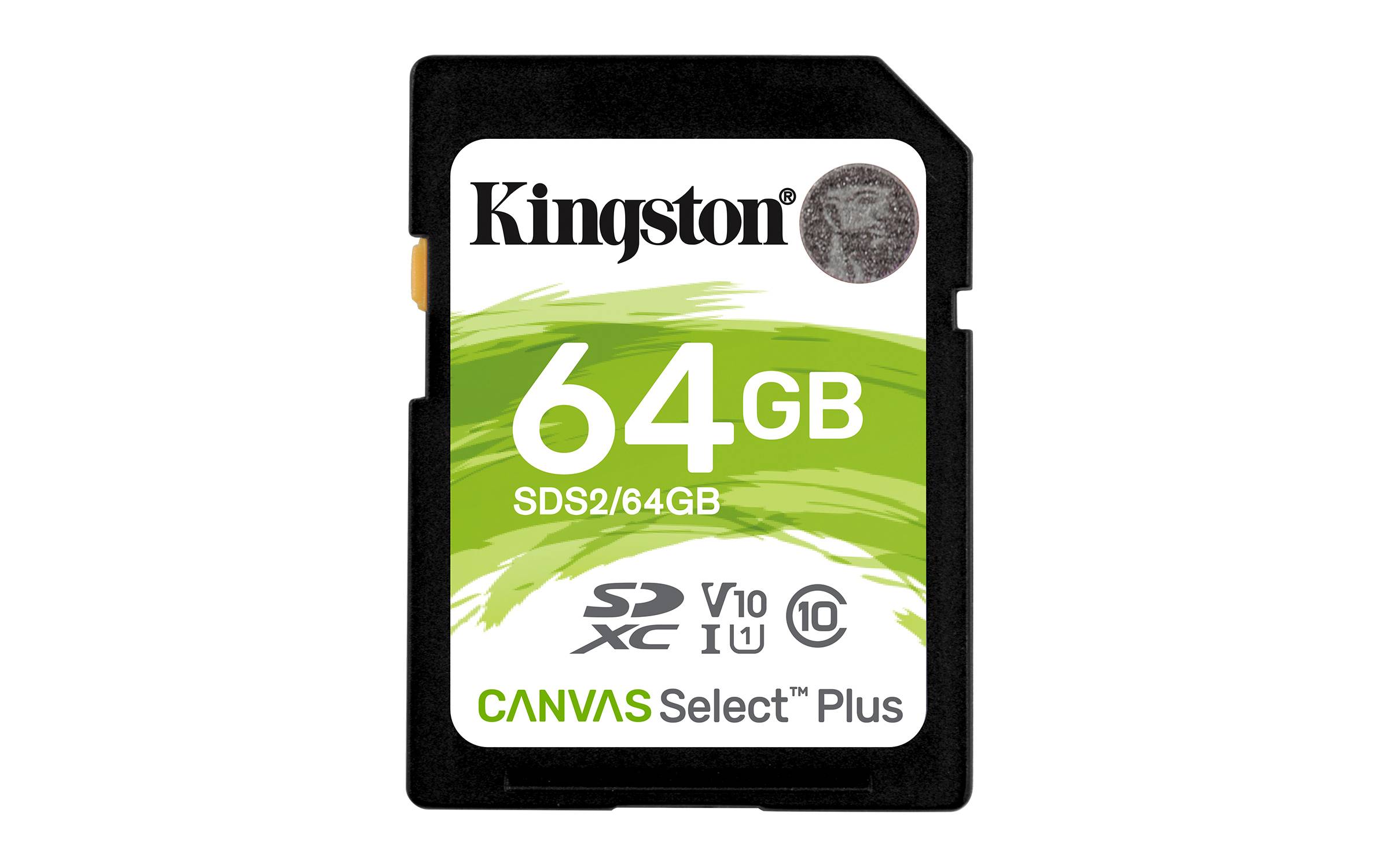 Rca Informatique - image du produit : 64GB SDXC CANVAS SELECT PLUS 100R C10 UHS-I U1 V10