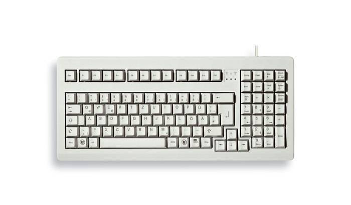 Rca Informatique - Image du produit : KEYBOARD PS2/USB W95 GER MX GOLD 19IN KOMPAKTTASTATUR BEIGE