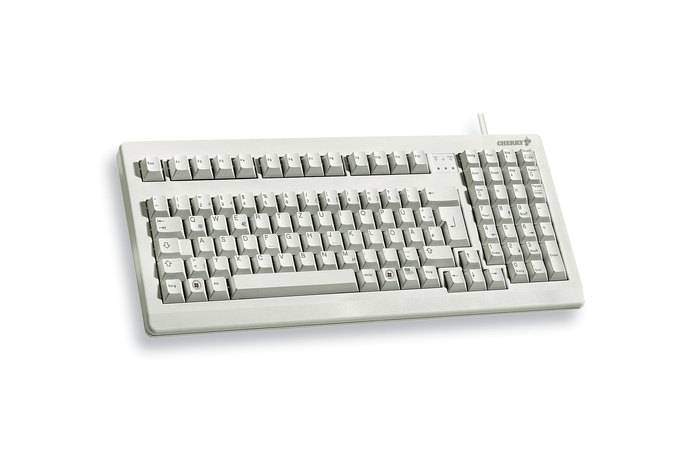 Rca Informatique - image du produit : KEYBOARD PS2/USB W95 GER MX GOLD 19IN KOMPAKTTASTATUR BEIGE