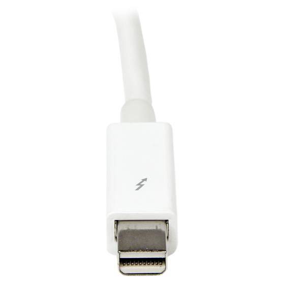 Rca Informatique - image du produit : CABLE THUNDERBOLT DE 1 M- M/M BLANC