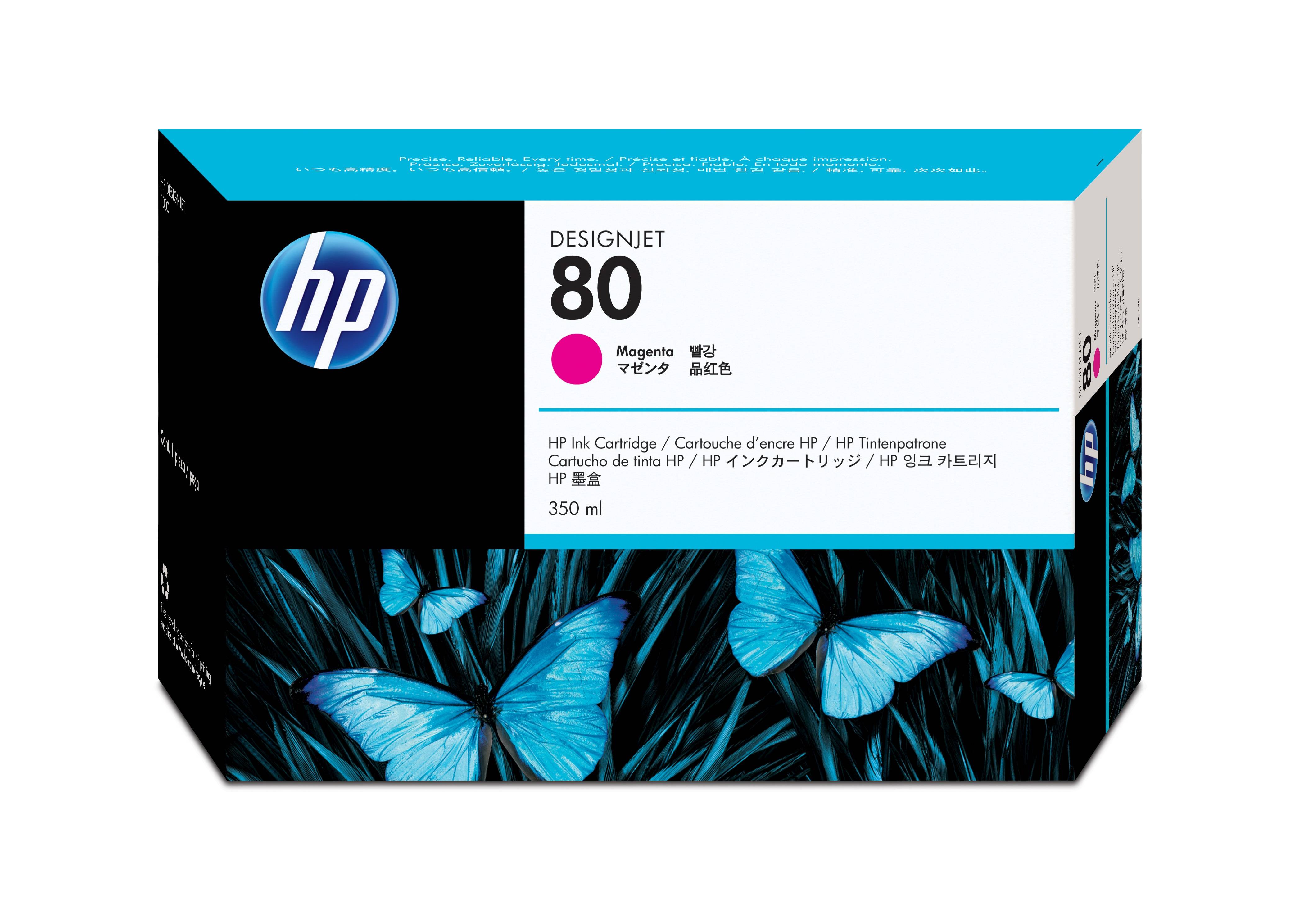 Rca Informatique - image du produit : INK CARTRIDGE NO 80 MAGENTA 350ML