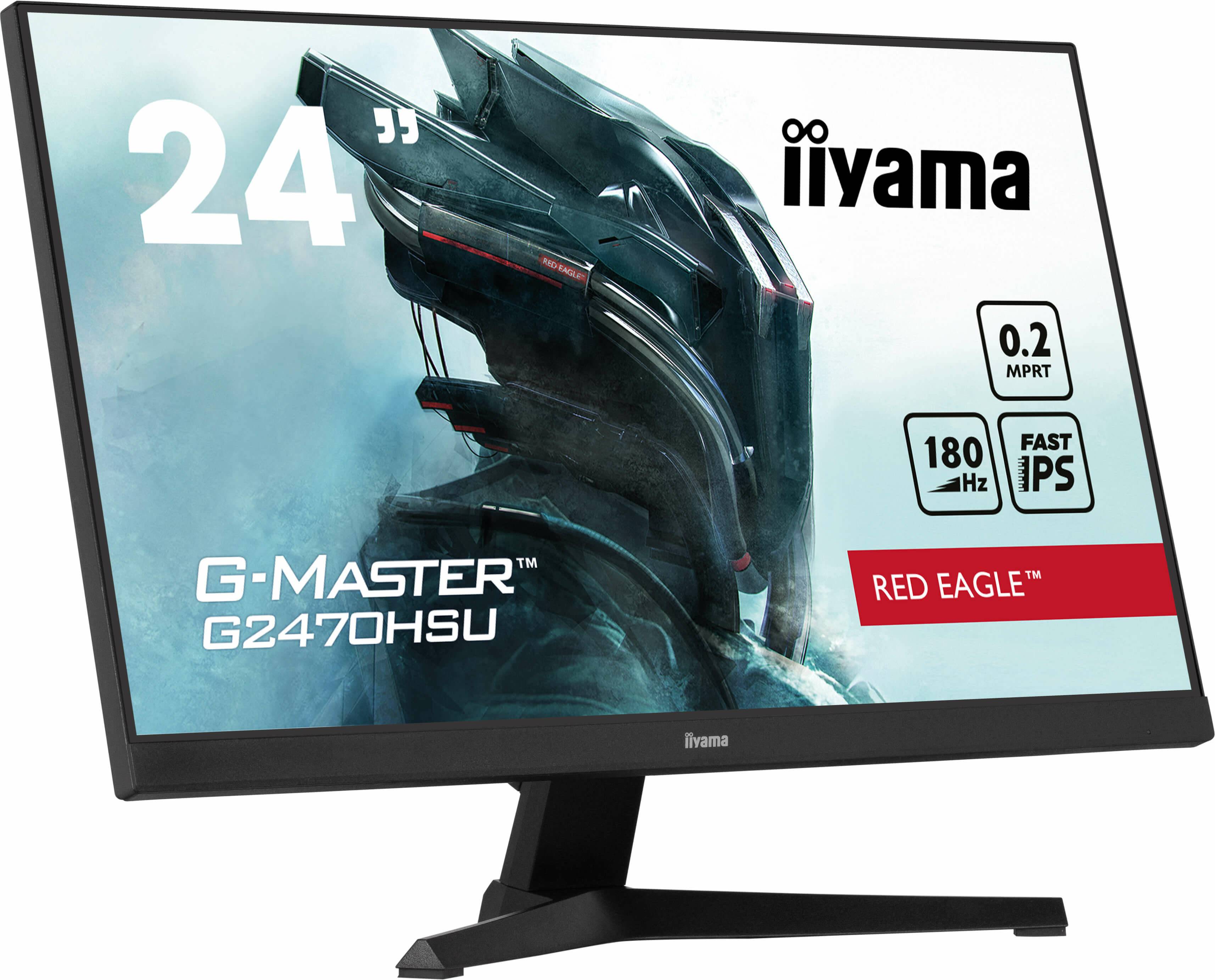 Rca Informatique - image du produit : 23.8IN G-MASTER RED EAGLE FAST IPS 1920X1080 180HZ AND 0.2MS MP