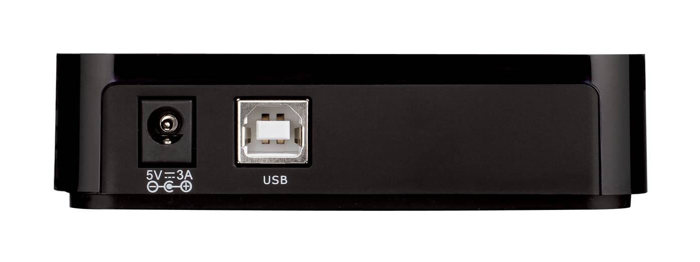 Rca Informatique - image du produit : USB 2.0 7PORT HUB 7X A-PORT/1X C-PORT CABLE