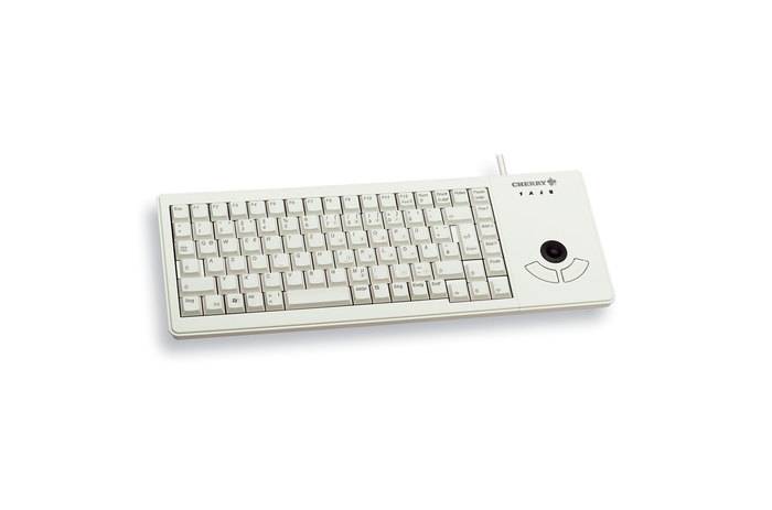 Rca Informatique - image du produit : XS TRACKBALL KEYBOARD LIGHTGREY USB