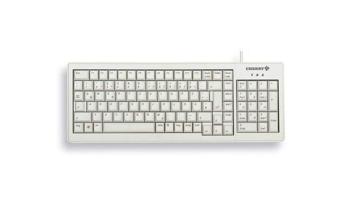 Rca Informatique - image du produit : XS COMPLETE KEYBOARD LIGHTGREY USB (PS2 WITH ADAPTER)