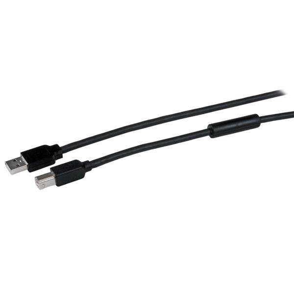 Rca Informatique - Image du produit : 15M LONG USB CABLE - ACTIVE USB PRINTER CABLE 50 FT - A TO B M/M