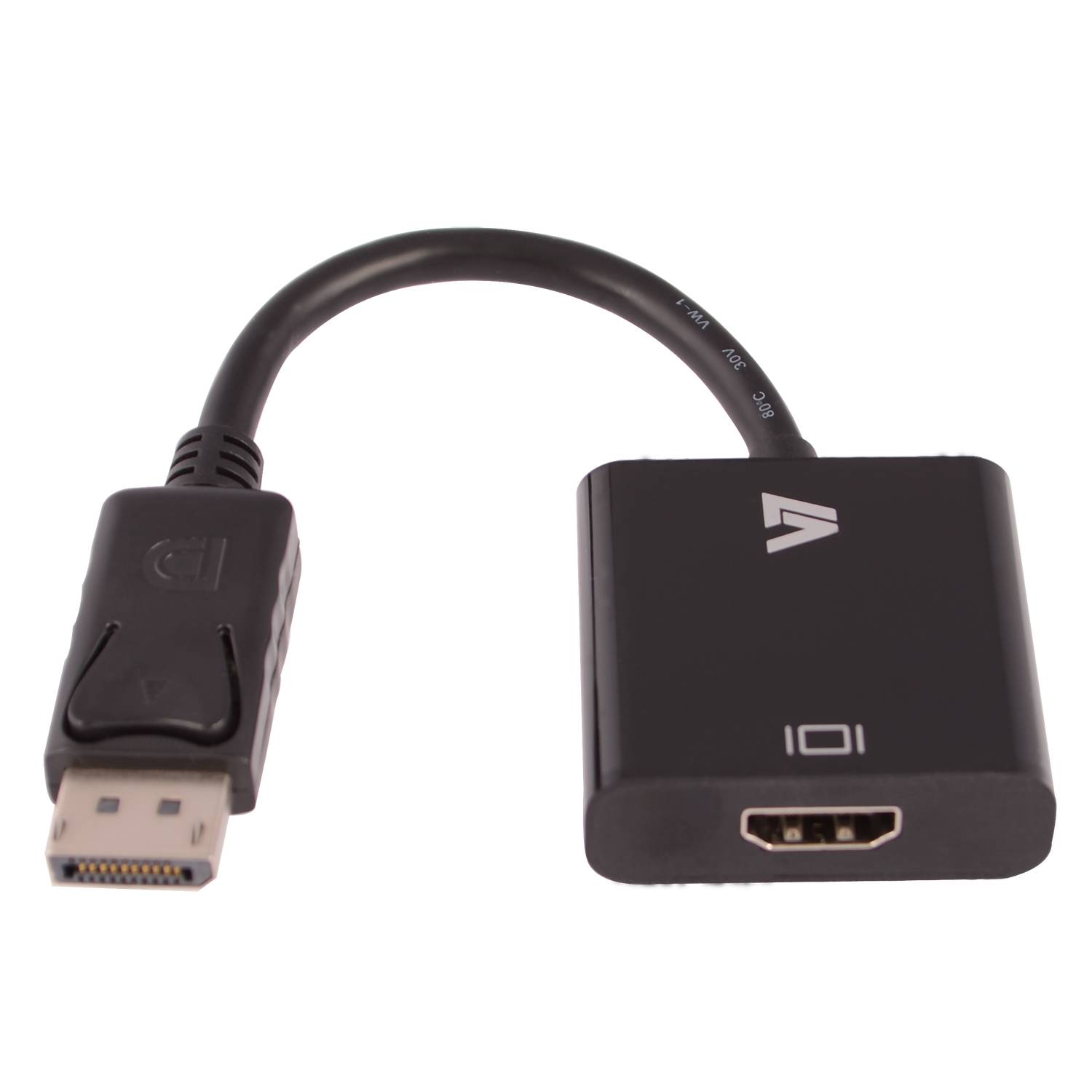 Rca Informatique - Image du produit : DISPLAYPORT TO HDMI ADAPTER DP1.2 TO HDMI 1.4 1080P FULLHD