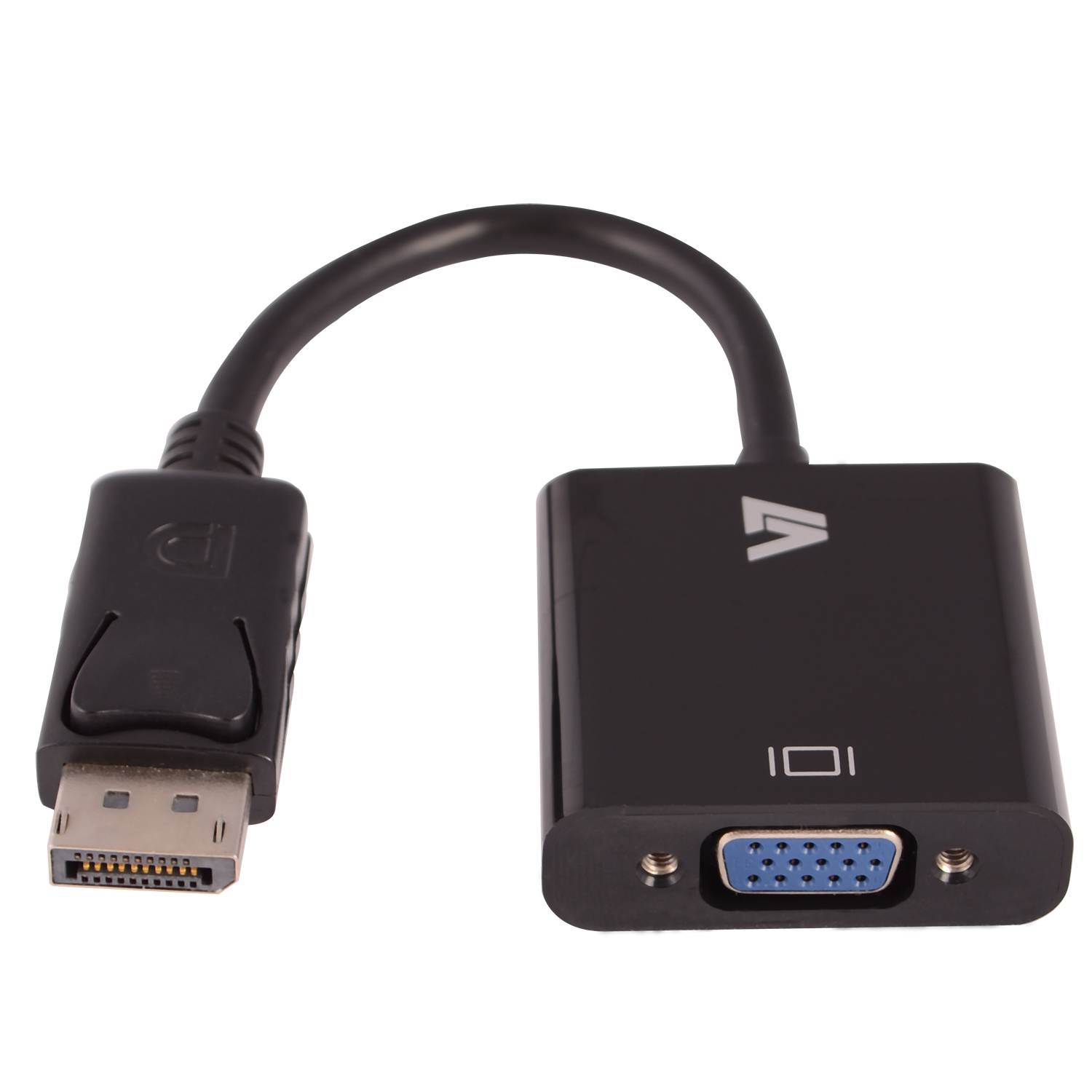 Rca Informatique - image du produit : DISPLAYPORT TO VGA ADAPTER DP TO VGA 1080P FHD VIDEO ADPTR